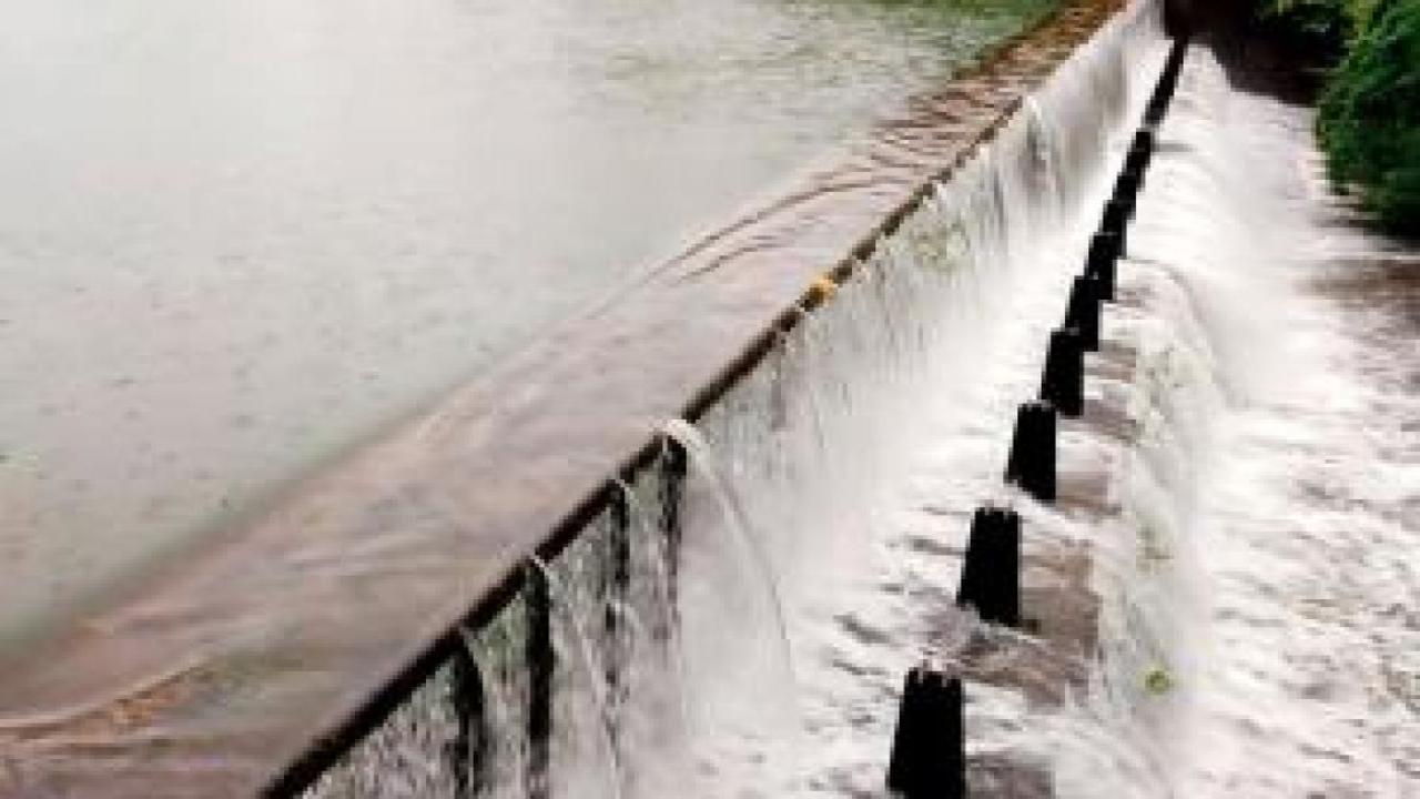 Mumbai: Vihar Lake starts overflowing due to heavy overnight rains